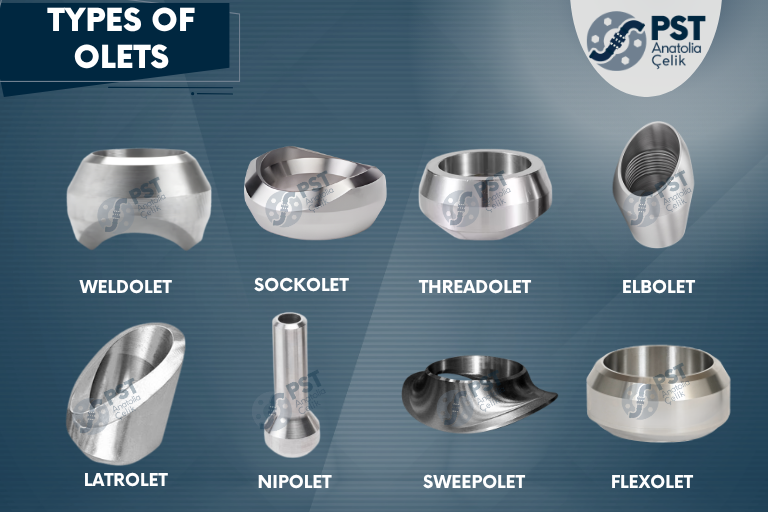 Olet Çeşitleri Nelerdir? Types of Olets for Branch Connection